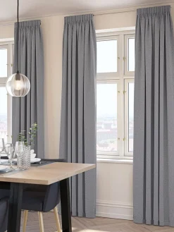 RUSKENRideau RUSKEN 1x140x300 gris clair