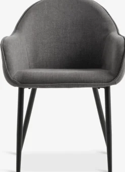 SABROChaise SABRO tissu gris/noir