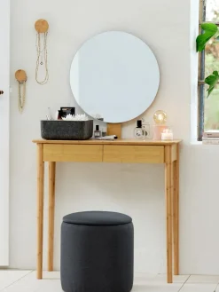 SAKSILDCoiffeuse SAKSILD a/miroir bambou