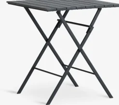 SANDVIKA + AIDTSANDVIKA L65 table + 2 AIDT chaises noir