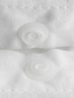 SANNEGoldParure de lit SANNE coton lavé 240x220 gris
