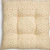 SELJECoussin de chaise SELJE 40x40x8 latte/pétrole