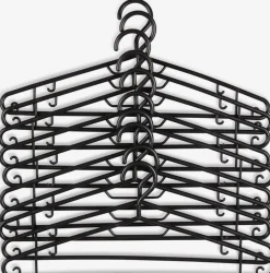 SIGBRANDTCintres SIGBRANDT noir 10pcs/pqt