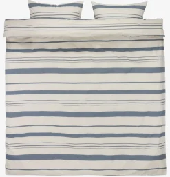 SILJEGoldParure de lit SILJE Fil teint 240x200 marine