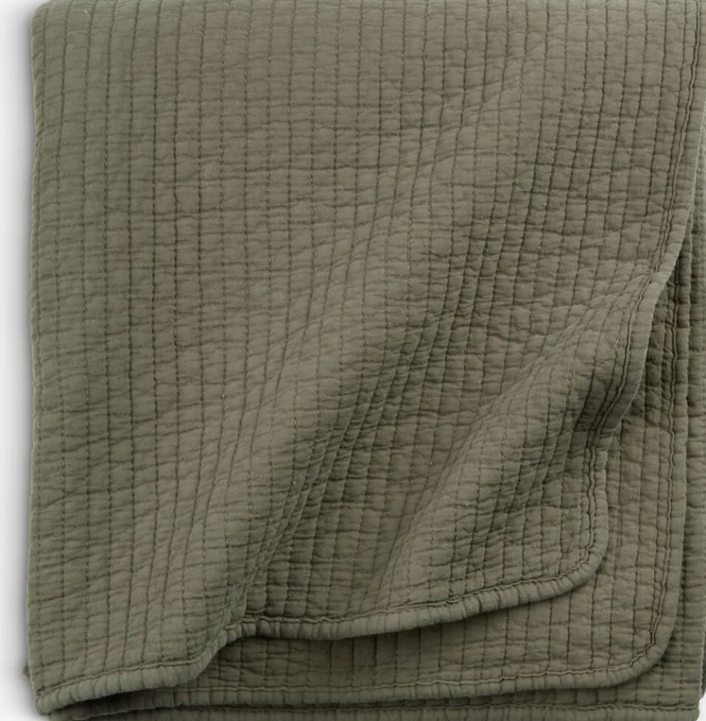 SIVBLOMCouverture matelassée SIVBLOM 130x180 vert foncé