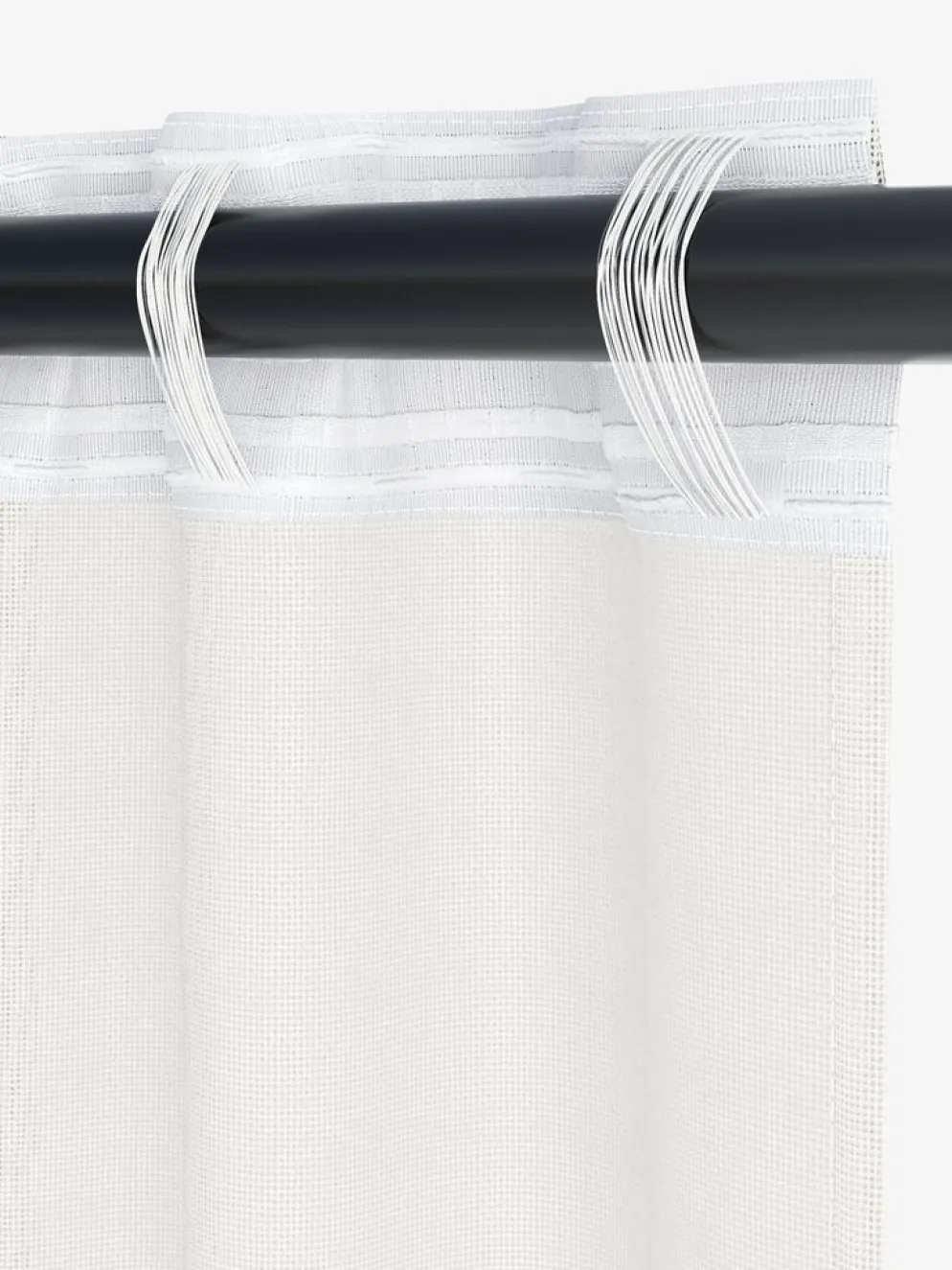 SKAGERNRideau SKAGERN 1x140x245 blanc cassé