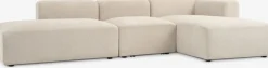SKEJBYCanapé modulable SKEJBY 3pers. méridienne/extrémité beige