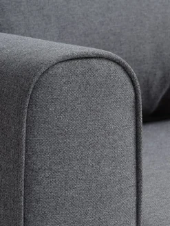 SKILLEBEKKFauteuil convertible SKILLEBEKK tissu gris foncé