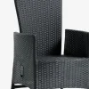 SKIVEChaise inclinable SKIVE noir