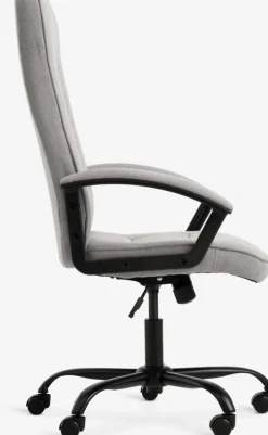 SKODSBORGFauteuil de bureau SKODSBORG tissu gris/noir