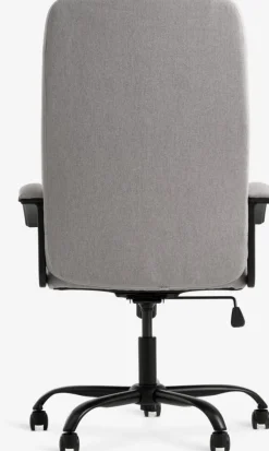 SKODSBORGFauteuil de bureau SKODSBORG tissu gris/noir
