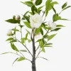 SOLOPGANGPlante artificielle SOLOPGANG H80 rose blanche