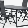 SONNERUP + MYSENSONNERUP L215 table + 4 MYSEN chaises gris