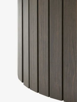 SPODSBJERGTable basse SPODSBJERG Ø67 coloris chêne foncé