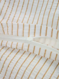 STINNEPlusParure de lit Seersucker STINNE 240x220 blanc/latte