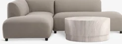 STORLIEN + STORHOGNALounge set STORLIEN aspect travertin + STORHOGNA 4pers taupe