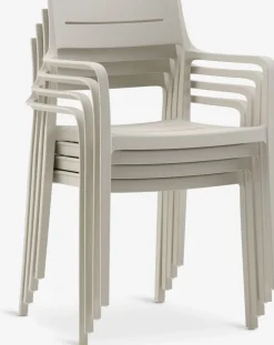 SURNADAL + INGSTRUPSURNADAL Ø150 table + 4 INGSTRUP chaises beige