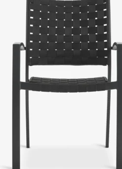 THY + GLOMFJORDTHY L60 table + 2 GLOMFJORD chaises noir