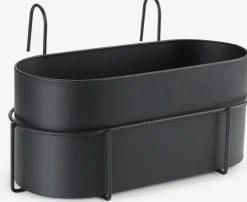 UGLEBalconnière UGLE l23xL37xH22 noir