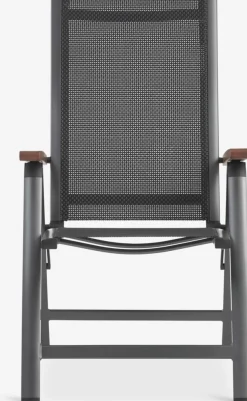 UVDAL + SIRDALUVDAL L223 table bois dur + 4 SIRDAL chaises gris