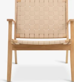VADEHAVETFauteuil VADEHAVET tissu naturel/chêne