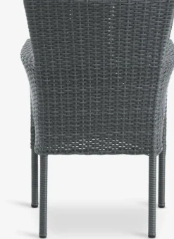VAMDRUP + AIDTVAMDRUP Ø120 table + 4 AIDT chaises gris