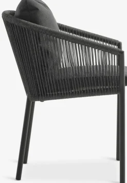 VAMDRUP + GILJAVAMDRUP Ø120 table + 4 GILJA chaises gris