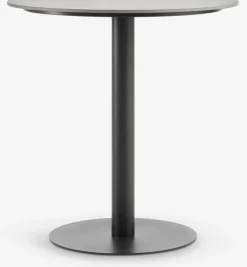 VAMDRUP + GILJAVAMDRUP Ø70 table + 2 GILJA chaises gris