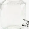 VANNBonbonne avec robinet VANN 4,25 L verre transparent