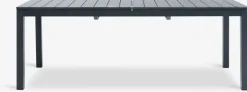 VATTRUP + GAMMELBYVATTRUP L206/321 table noir +4 GAMMELBY chaises gris