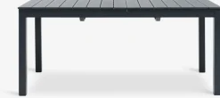 VATTRUPTable de jardin VATTRUP l95xL172/276 noir