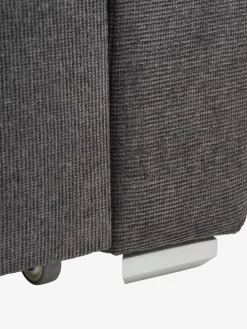 VEJLBYCanapé convertible VEJLBY 3 places tissu gris foncé