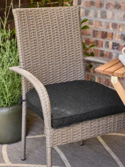 VESTERHEDECoussin de jardin pour chaise VESTERHEDE séchage rapide noir
