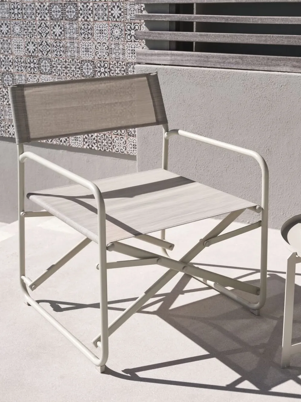 VESTLIFauteuil metteur en scène VESTLI beige