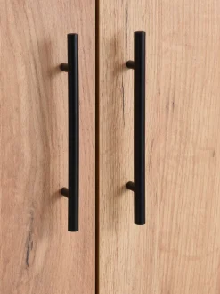 VIBYArmoire VIBY 101x200 2 portes coloris chêne naturel