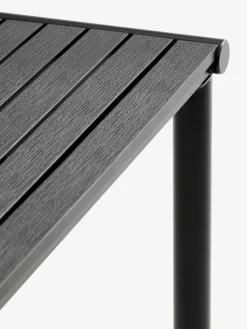 VIERLI + HEMSEDALVIERLI L149 table + 4 HEMSEDAL chaises noir