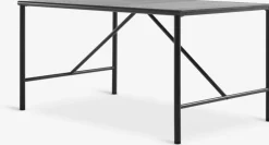 VIERLI + INGSTRUPVIERLI L149 table + 4 INGSTRUP chaises noir