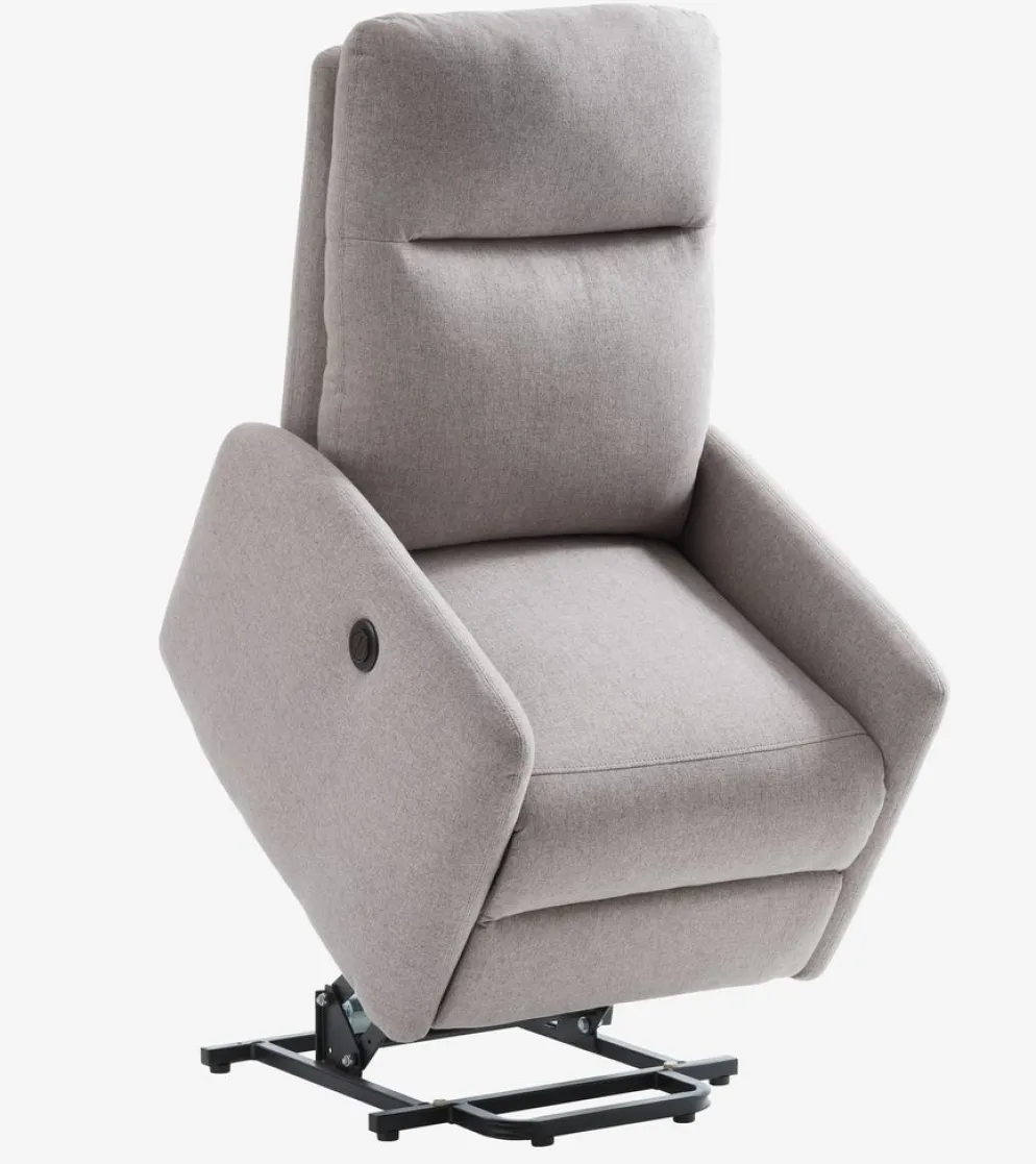 VONSILDFauteuil releveur VONSILD fonction releveur électrique gris
